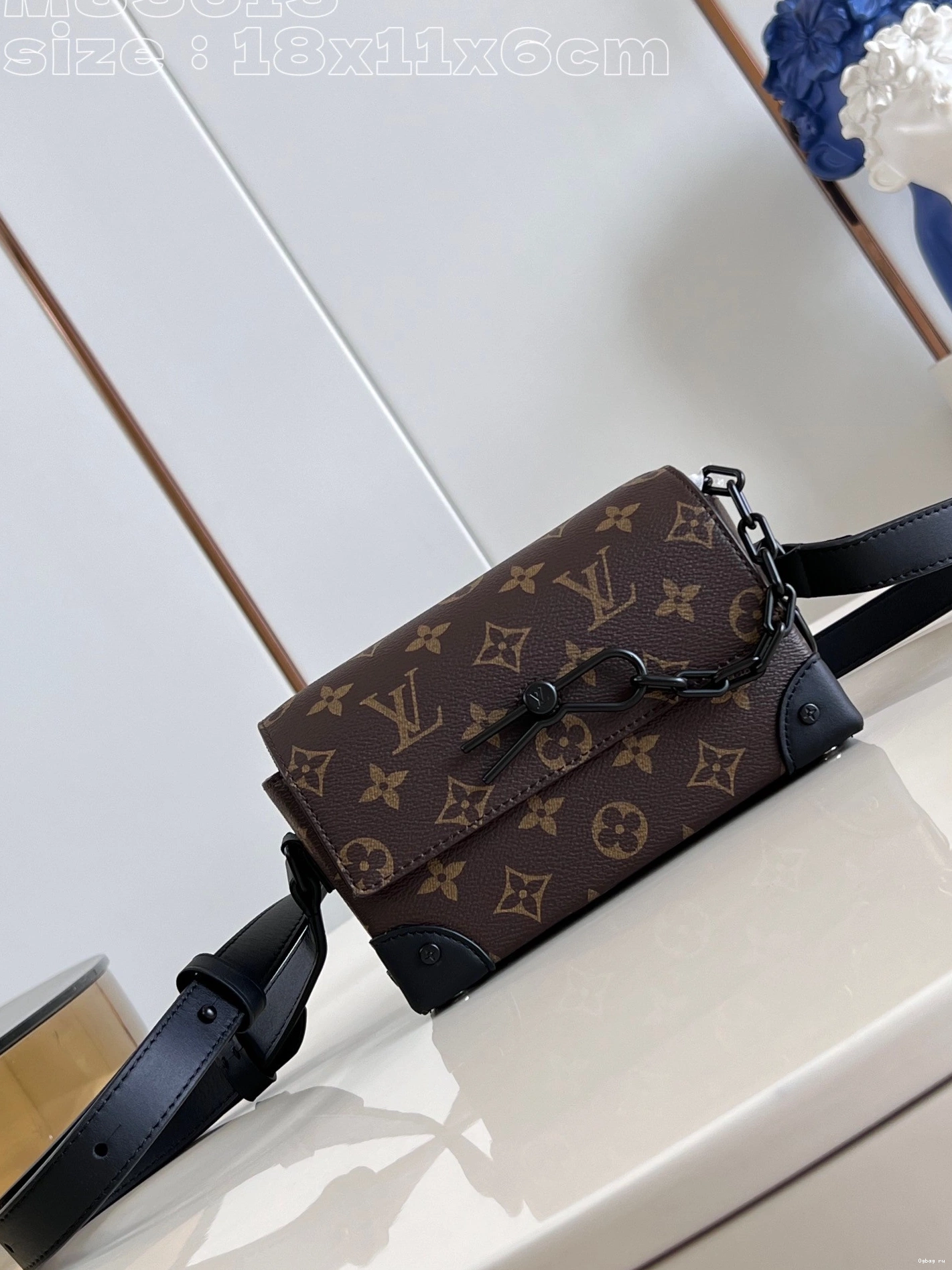 Steamer LOUIS Wallet-18*11*6.5CM VUITTON Wearable 0821
